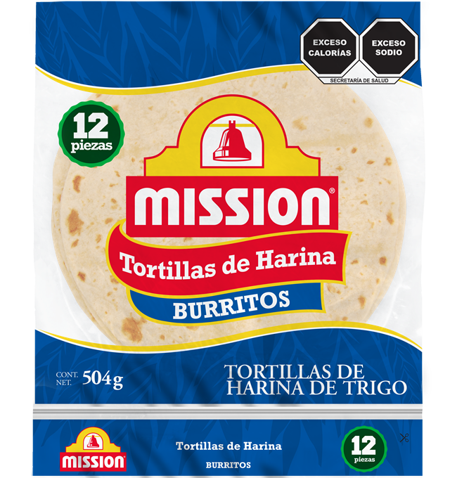 404002 RENDER MISSION TORTILLA TRIGO BURRITO 504 G