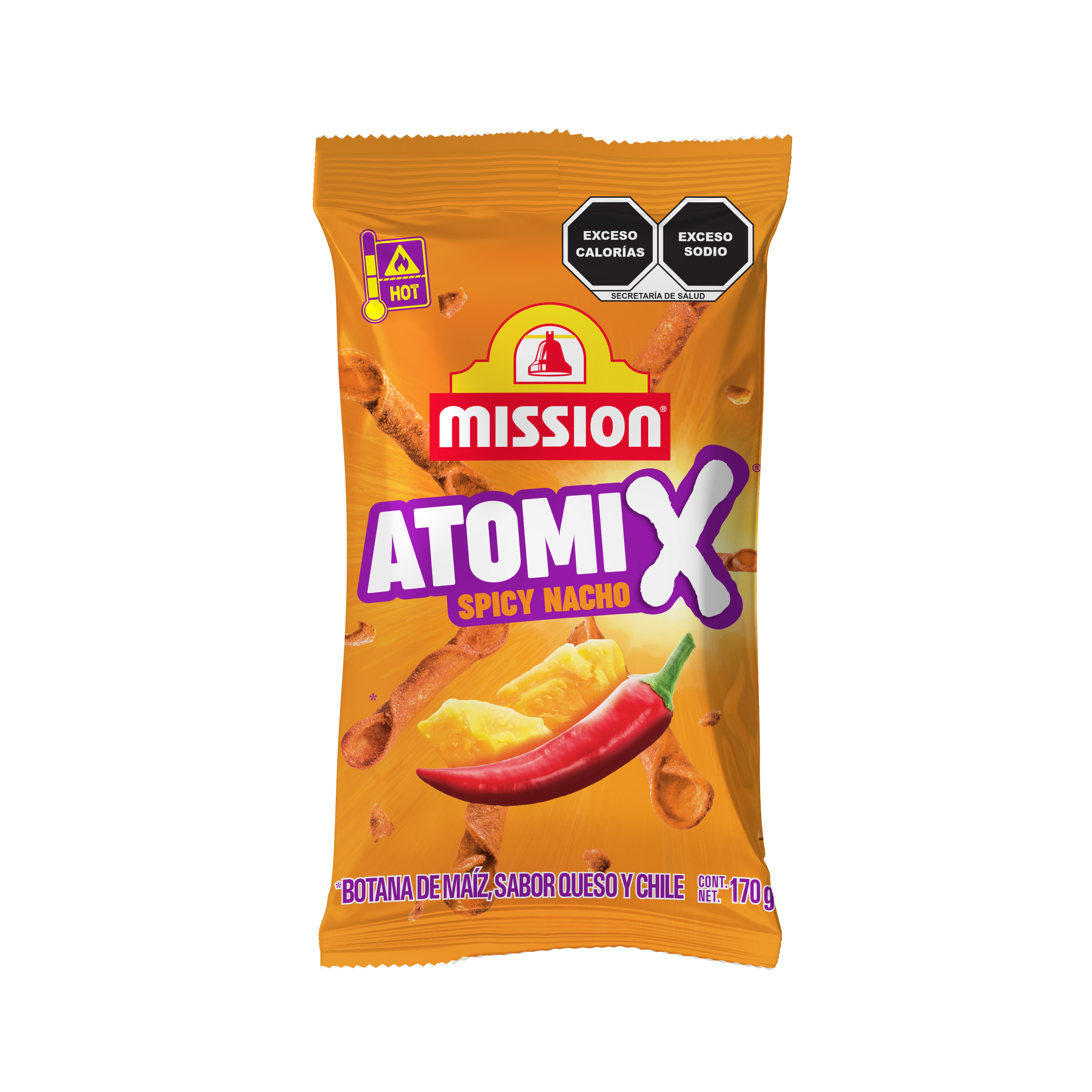 AtomiX® Spicy Nachos 170g