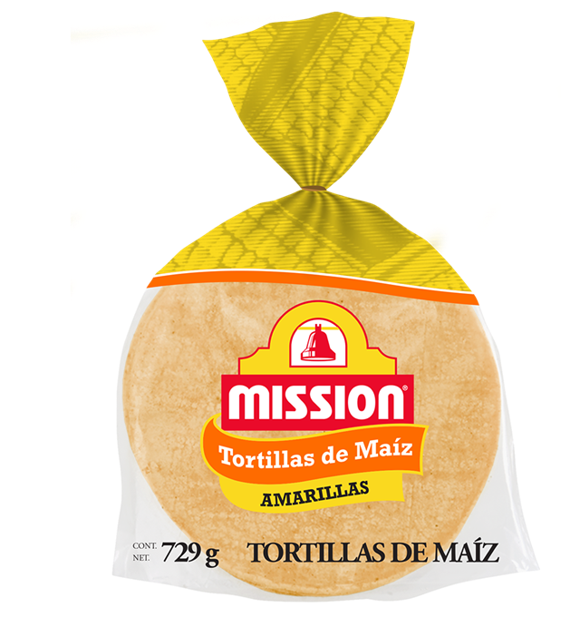 Mission® Tortillas de Maíz Amarillas 729g