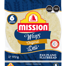 An image of Mission® Wraps Original 6 Pz 372g