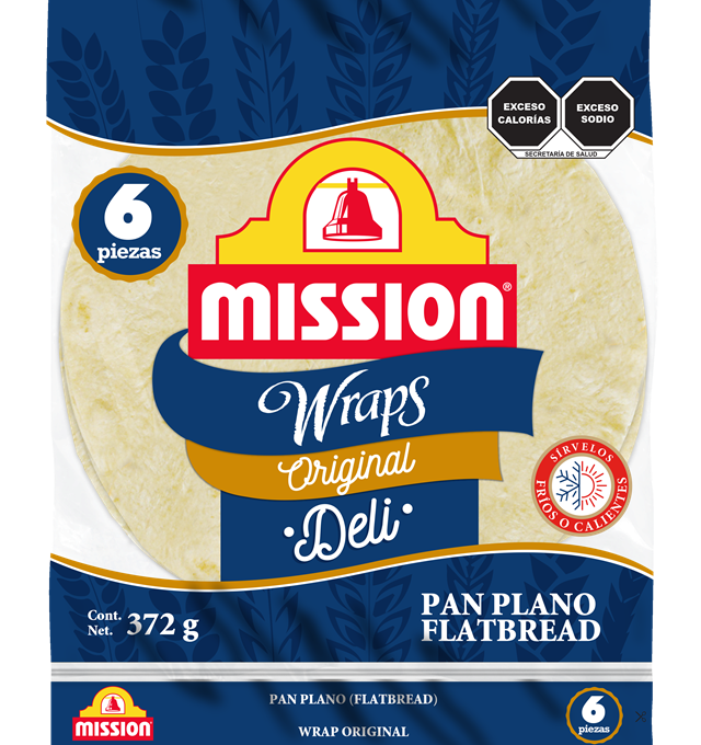 Mission® Wraps Original 6 Pz 372g