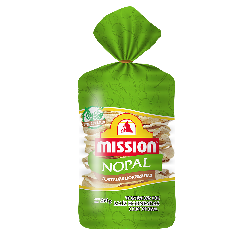 Mission® Tostadas Nopal 240g