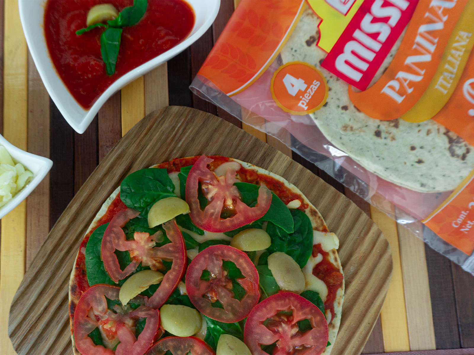 Pizza Vegana de Panina