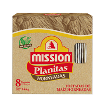Mission® Planitas Natural 8Pack 144g