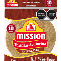 Mission® Tortillas de Harina de Trigo Integral 10pz