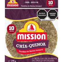 Mission® Tortillas de Harina Chia Quinoa 10 pzs